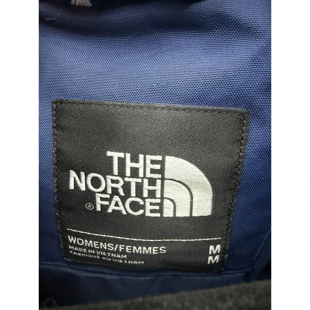 NWOT The North Face USA Insulated Hooded Ski Vest Navy Blue Women's Size M